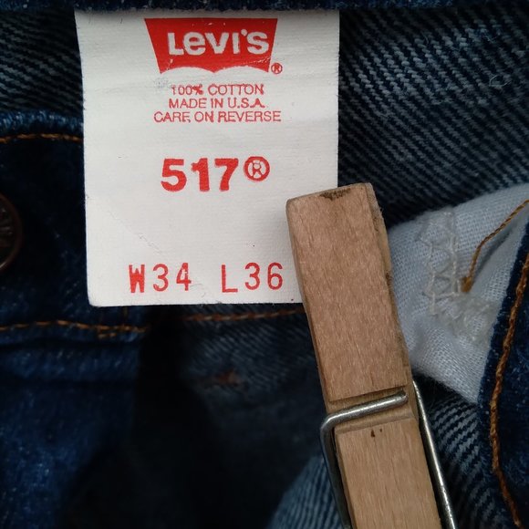 Levi's 517 36x36 Vintage Orange Tab - Picture 7 of 12